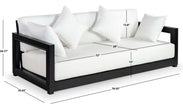 Melrose 5 Piece Sofa Seating Group with Cushions