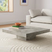 Dove Pedestal Coffee Table