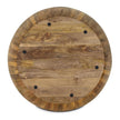 Goa 36 In. Natural round Wood Top Coffee Table