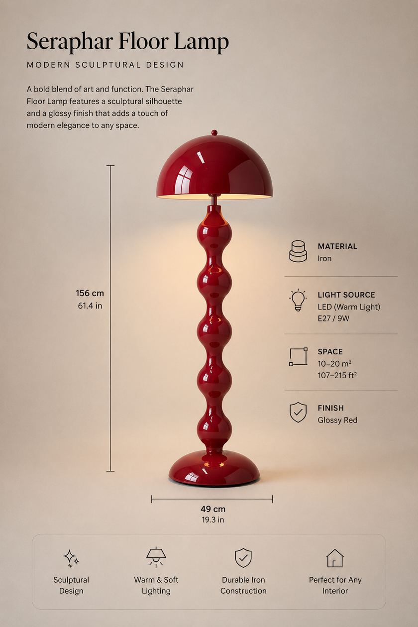 Oliva Sculptural Floor Lamp