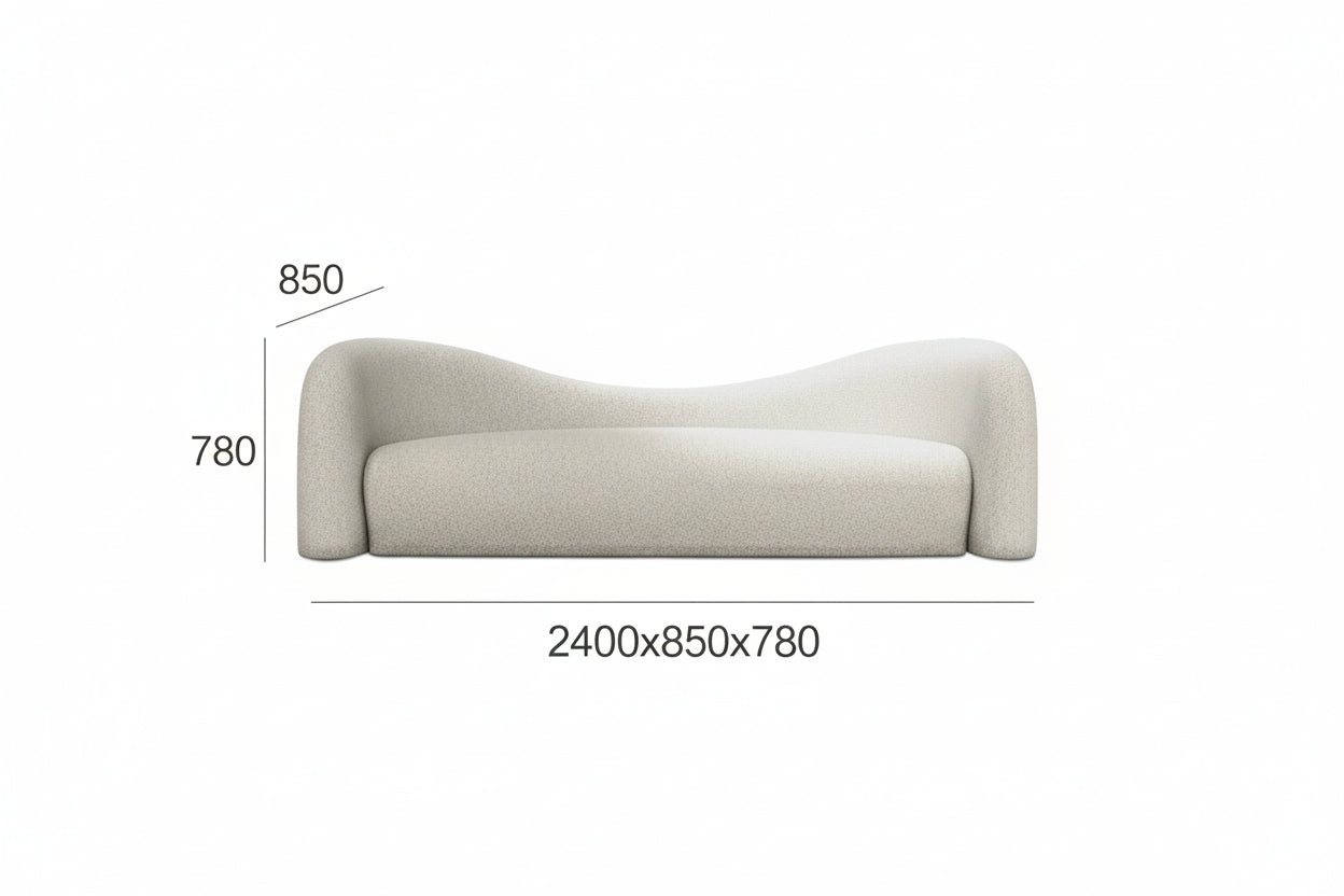 Rama Lamb Wool Sofa