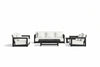 Melrose 5 Piece Sofa Seating Group with Cushions