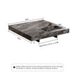 Briamarie 39.37'' Square Sintered Stone Coffee Table
