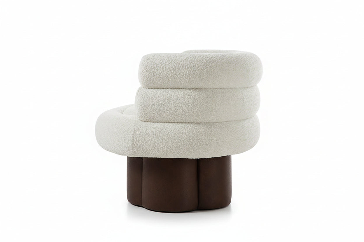 Sherpa Velvet Sofa