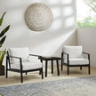 Armando 2 - Person Outdoor Seating Group with Sunbrella Cushions