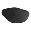 Contemporary Accent Black Ash Geometric Coffee Table