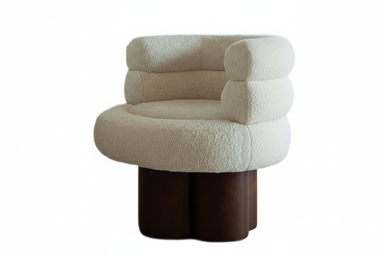 Sherpa Velvet Sofa