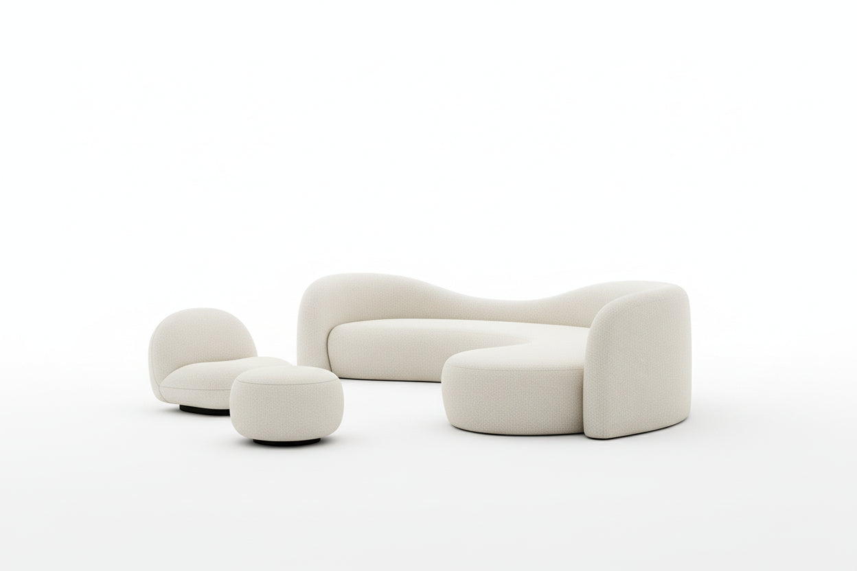 Rama Lamb Wool Sofa