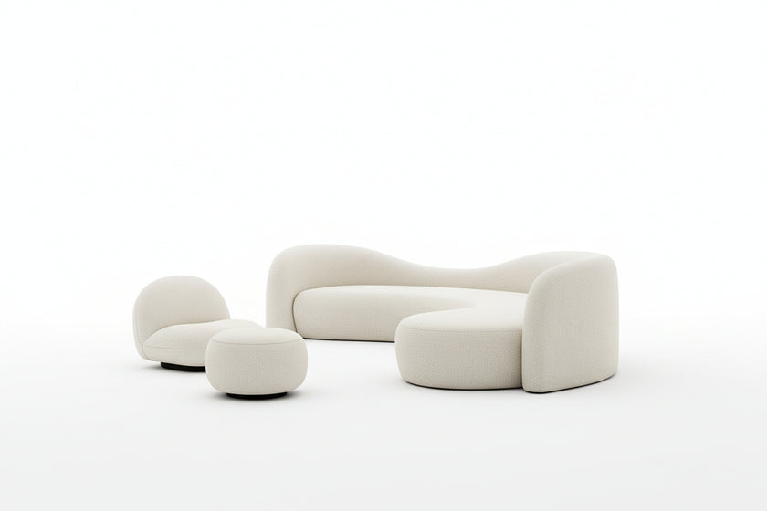 Rama Lamb Wool Sofa
