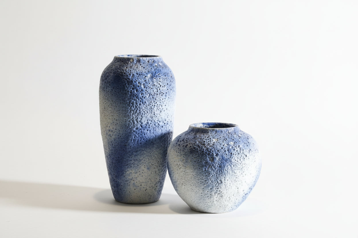 Starry White Vase