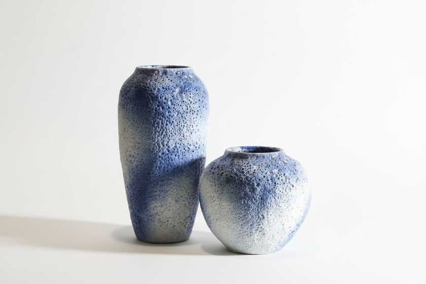Starry White Vase