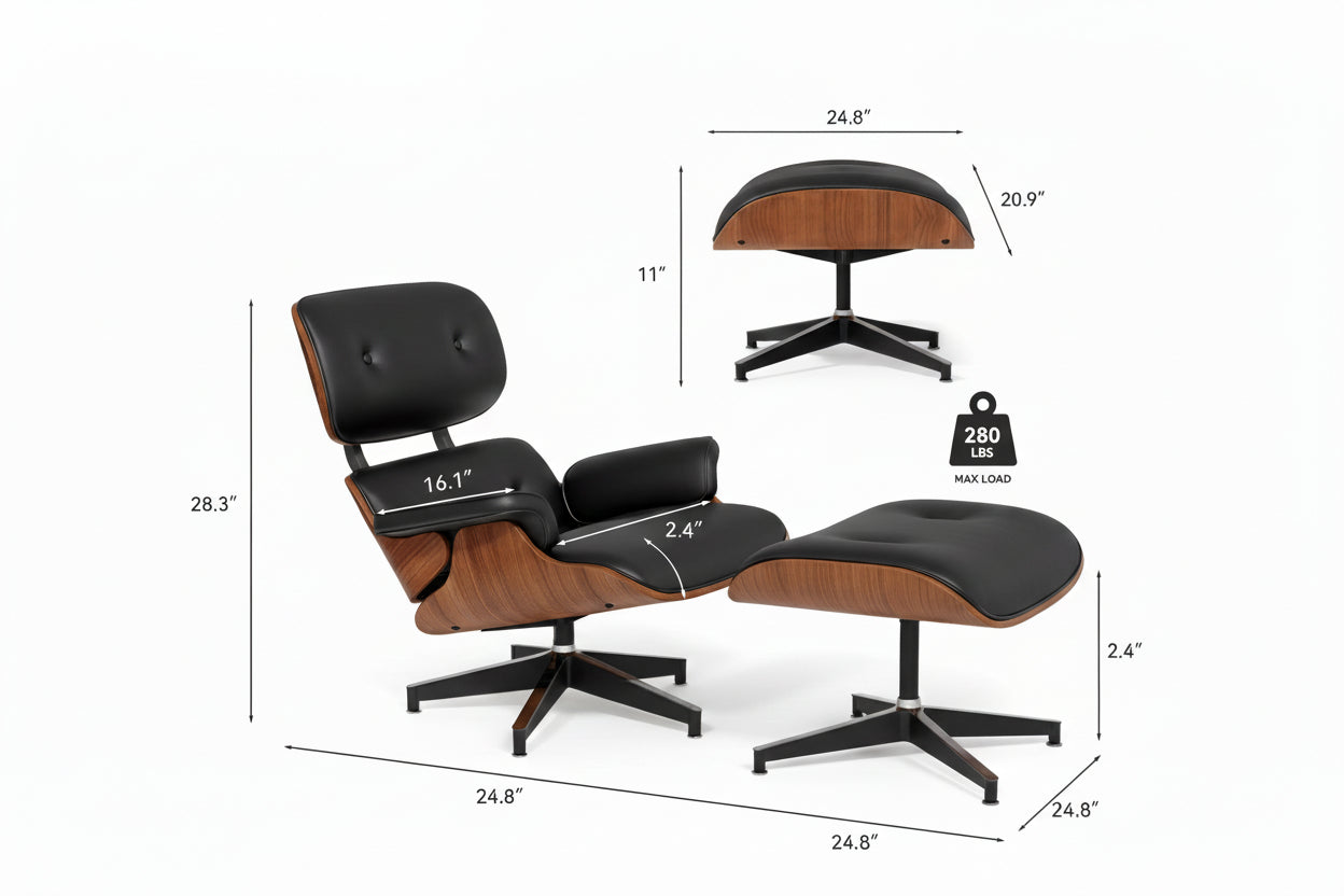 Seraph Lounge Chair & Ottoman
