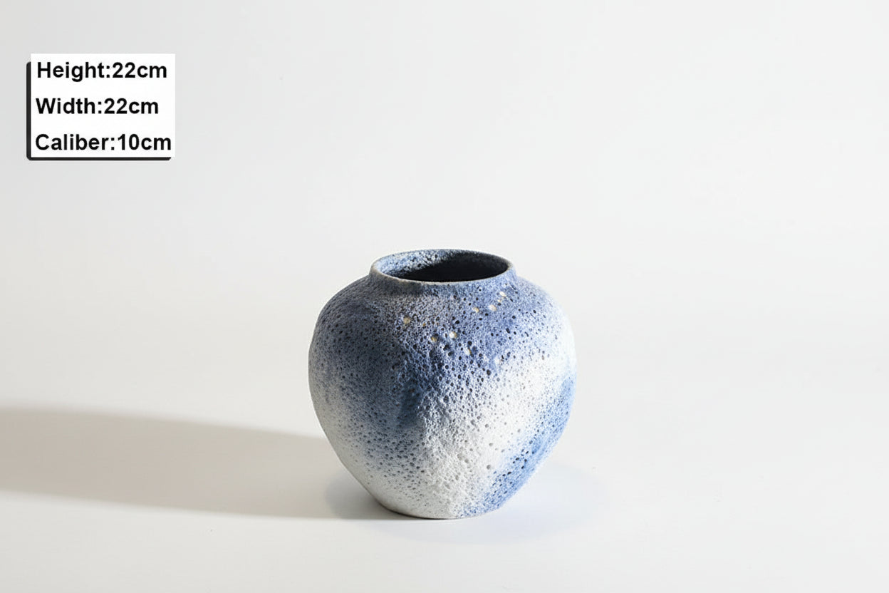 Starry White Vase