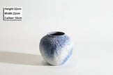 Starry White Vase