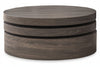 CKH Small Oval Mod Rotatable Coffee Table, Black