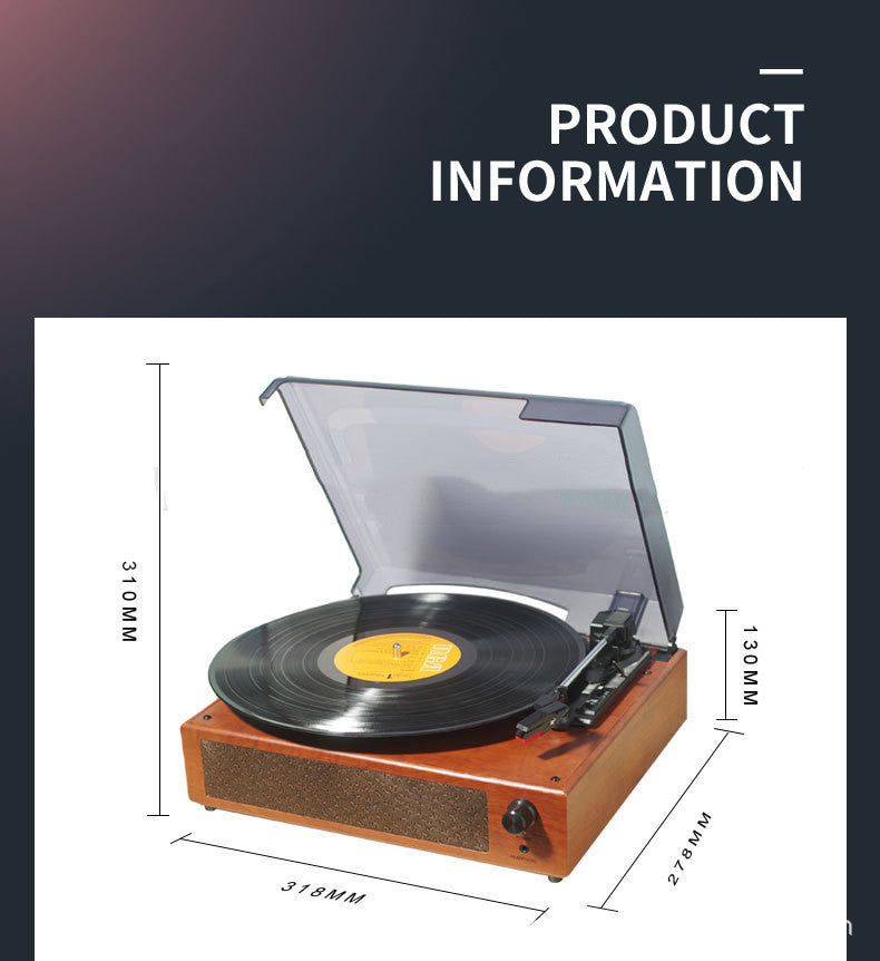 Dera Vinyl Record Player