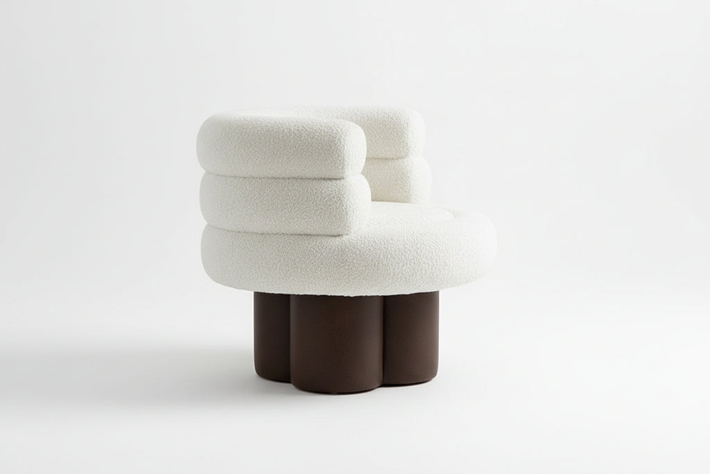 Sherpa Velvet Sofa