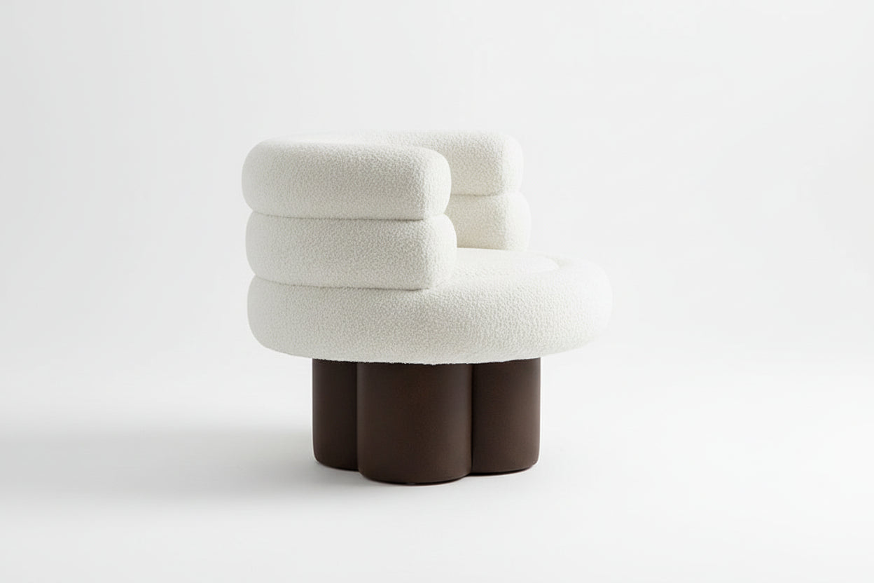 Sherpa Velvet Sofa