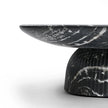 Maddox Single round Coffee Table Stone Marble Effect