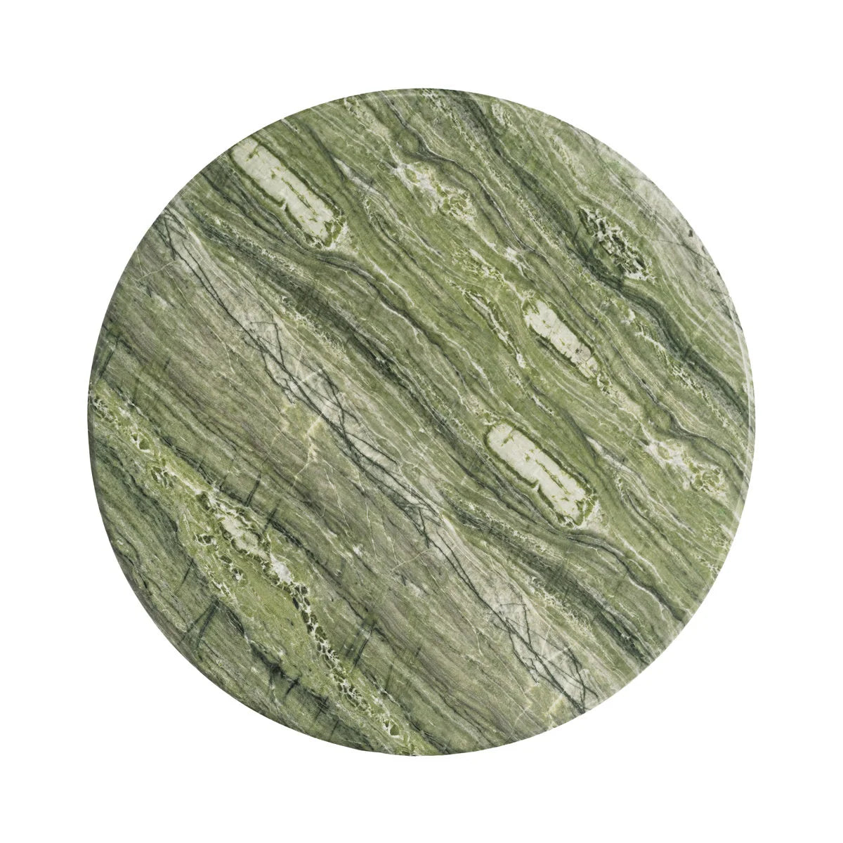 Maddox Single round Coffee Table Stone Marble Effect