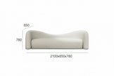 Rama Lamb Wool Sofa