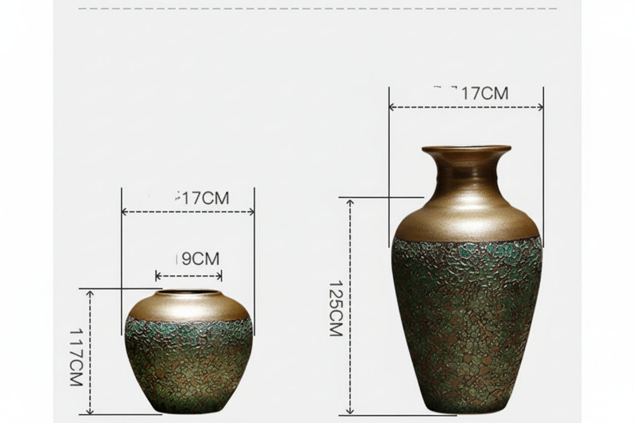 Godi Porcelain Vase