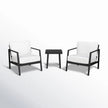 Armando 2 - Person Outdoor Seating Group with Sunbrella Cushions