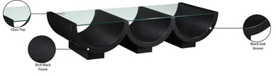Caputto Glass Top Coffee Table