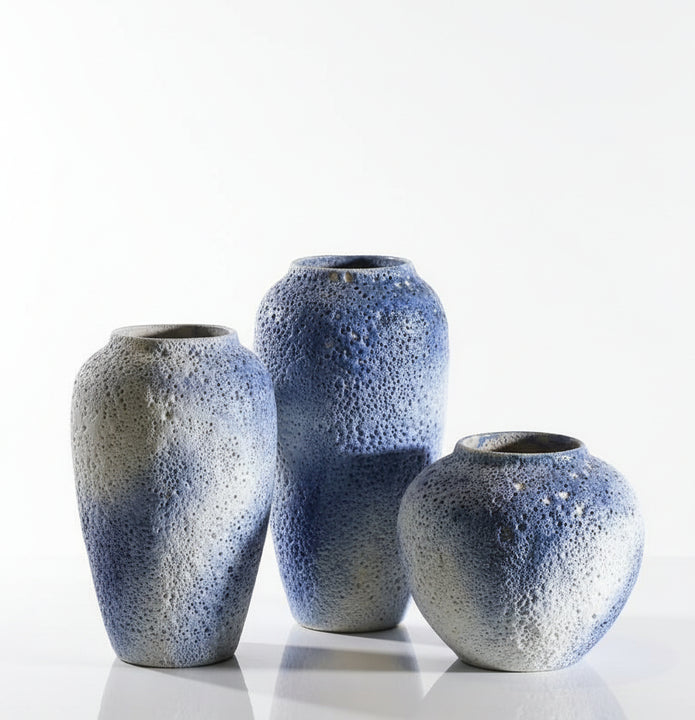 Starry White Vase