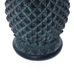 Round Gray Ceramic 21 In. H Outdoor Side Table