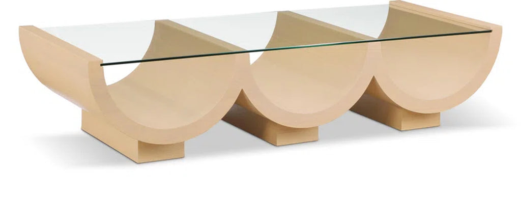 Caputto Glass Top Coffee Table