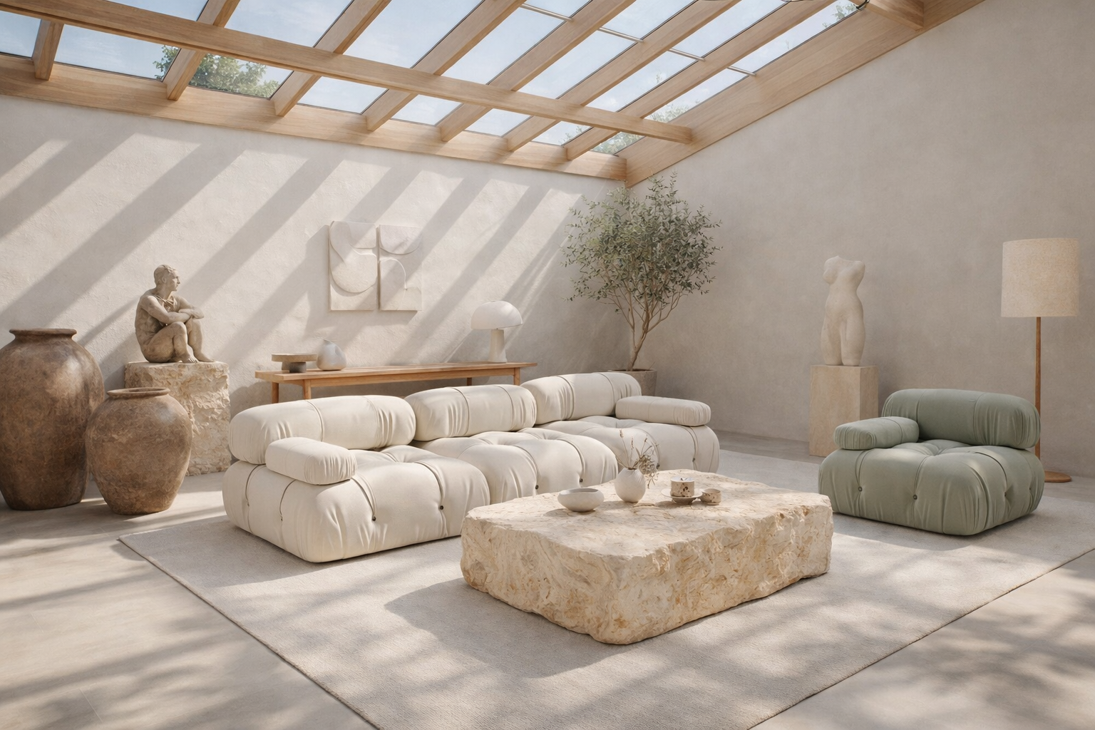 Seraph Stone's Modula Sofa