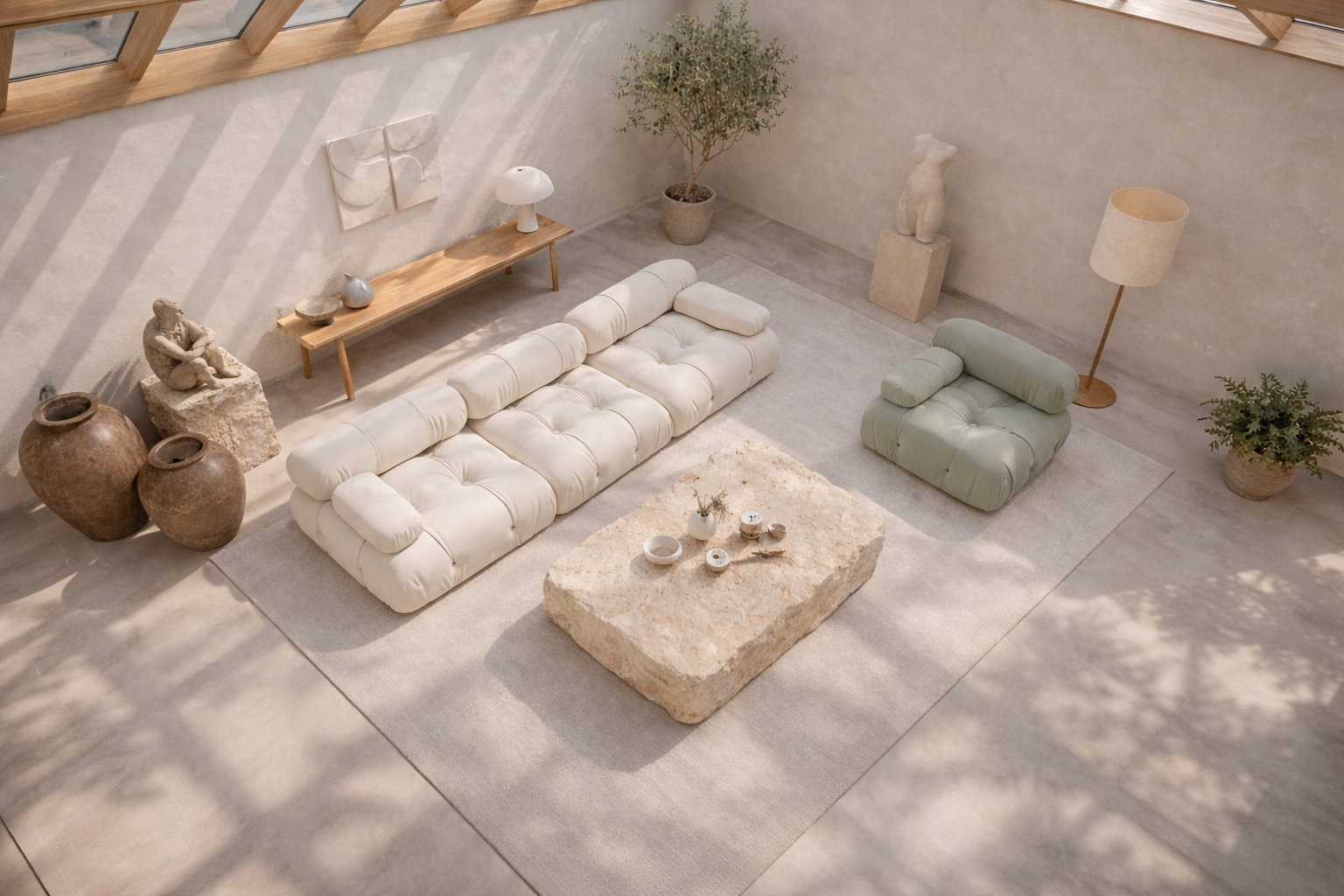 Seraph Stone's Modula Sofa