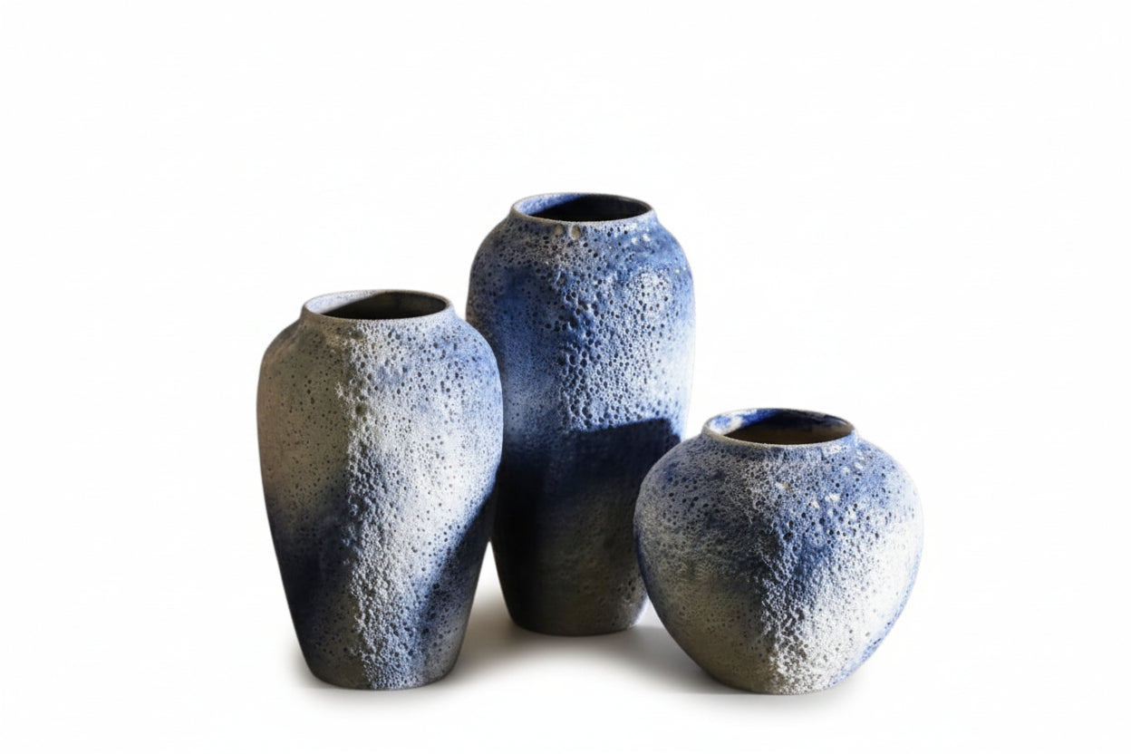 Starry White Vase