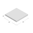 Dove Pedestal Coffee Table