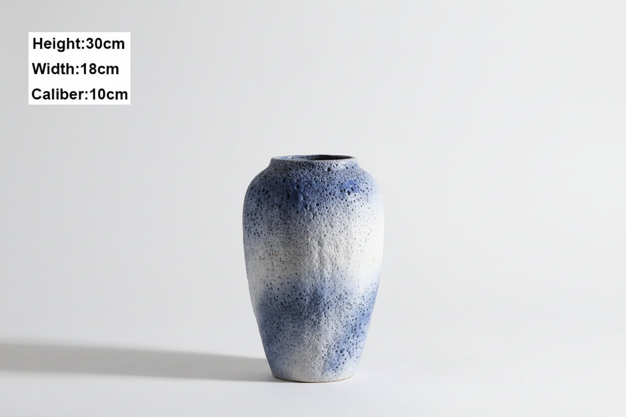 Starry White Vase