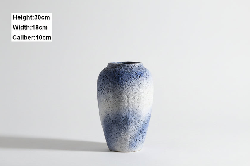 Starry White Vase