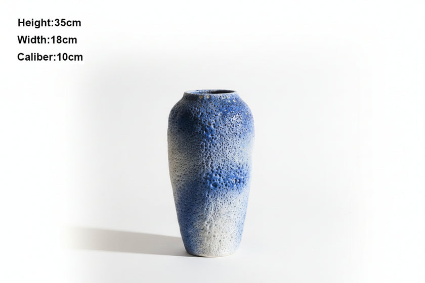 Starry White Vase