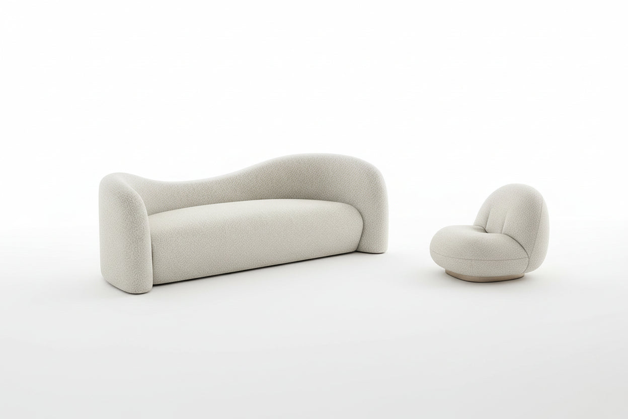 Rama Lamb Wool Sofa