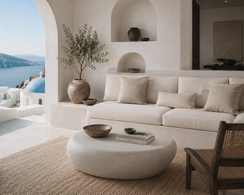 Pietra Ellipse Coffee Table