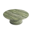 Maddox Single round Coffee Table Stone Marble Effect