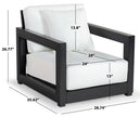 Melrose 5 Piece Sofa Seating Group with Cushions