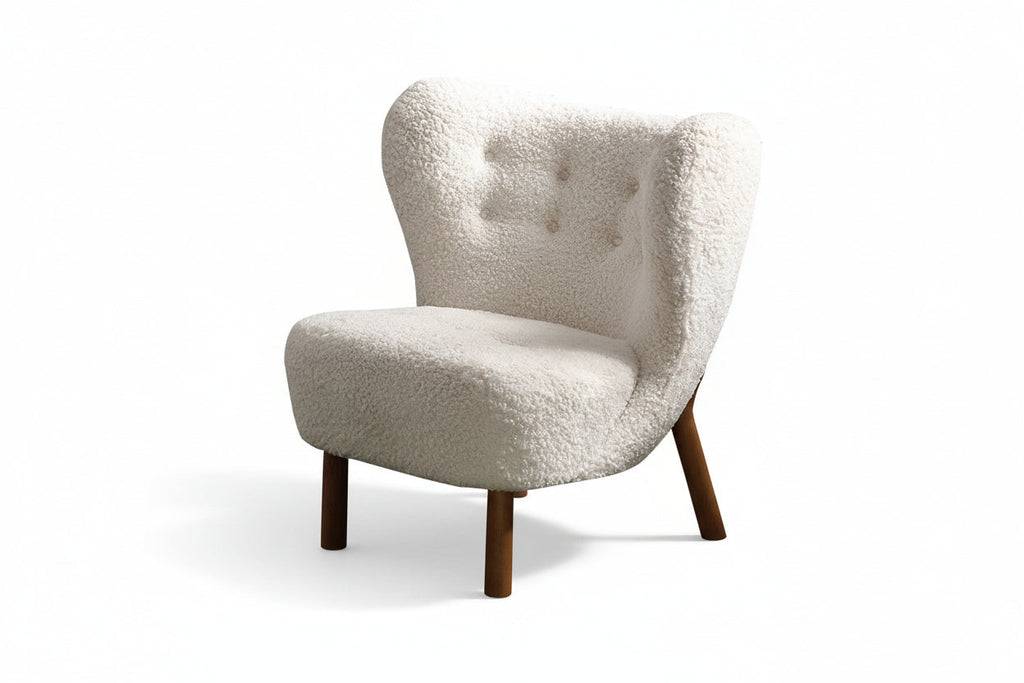 Womb Bouclé Lounge Chair
