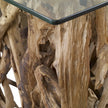Mendes 59'' Glass Top Console Table