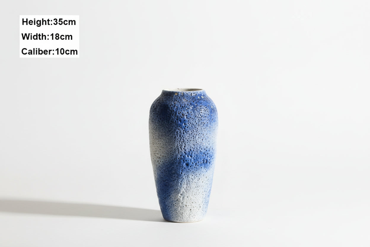 Starry White Vase