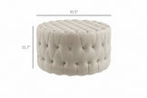 Round Ottoman Coffee Table