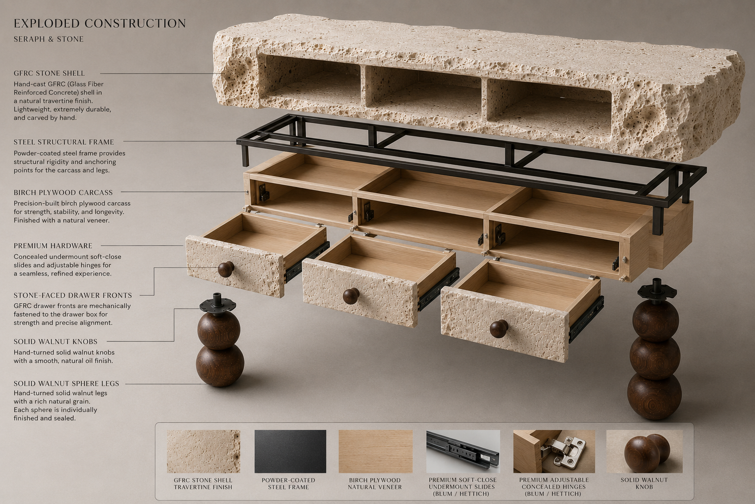Mahaniam Console Table