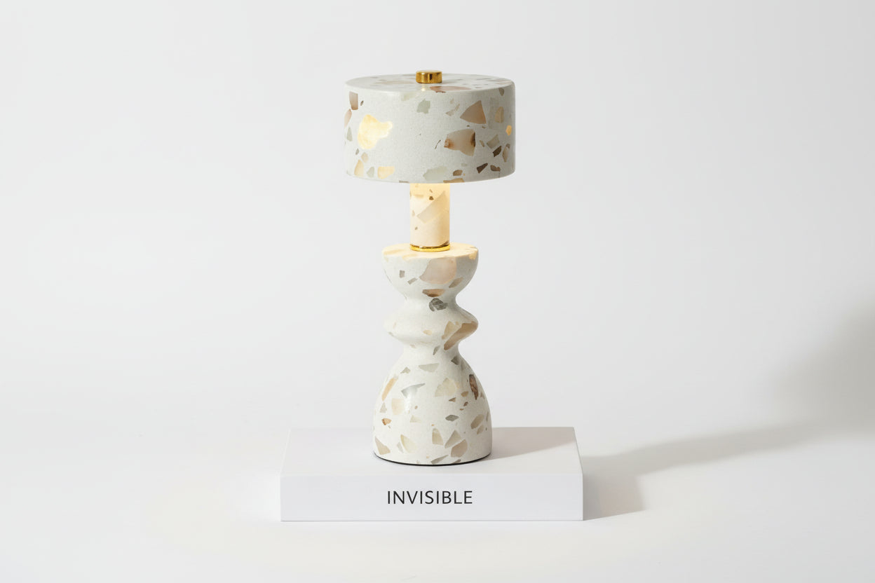Jade Marble Touch Table Lamp
