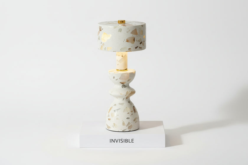 Jade Marble Touch Table Lamp