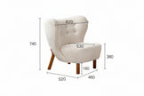 Womb Bouclé Lounge Chair